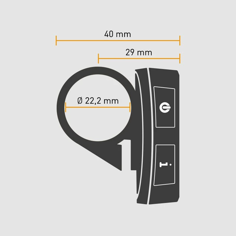 EBS Display Nano Mit Wippenfunktion - 22,2 Mm - V2 5 EBS Display Nano Mit Wippenfunktion - 22,2 Mm - V2 – Bild 3