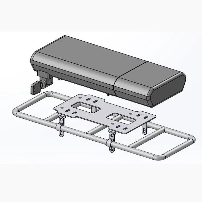 Adapter Zur Montage Der EBS Pedelec Gepäckträgerakkuhalterung 4 Adapter Zur Montage Der EBS Pedelec Gepäckträgerakkuhalterung – Bild 2