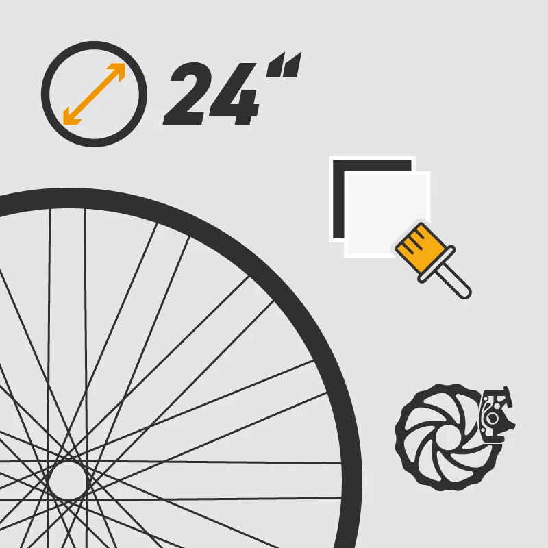 Extra Stabile Felge 24 Zoll Für 36 Speichen 5 Extra Stabile Felge 24 Zoll Für 36 Speichen – Bild 3