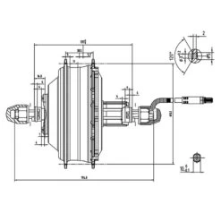 EBS V2 SGI-G Hinterradmotor 36V 250W 11 EBS V2 SGI-G Hinterradmotor 36V 250W -RadMeister Verkaufe SGI G Hinterradmotor Dimensionszeichnung mosy01 r 01b F01 1280x1280